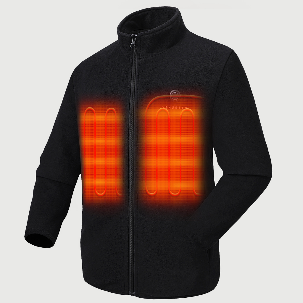 Venustas Heated Hoodie with Battery Pack 7.4V, Heated Jacket Coat for Women and Men