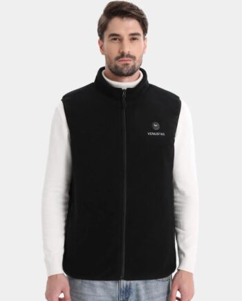 Men's Heated Fleece Vest 7.4V (Up to 20 heating hours), M2117P Max
