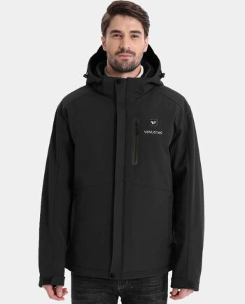 Men's Heated Jacket 7.4V - Black/ Navy/ Gray/ Silver Pine, M2168
