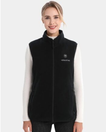 Women’s Heated Fleece Vest (Up to 20 heating hours), W2117 Max