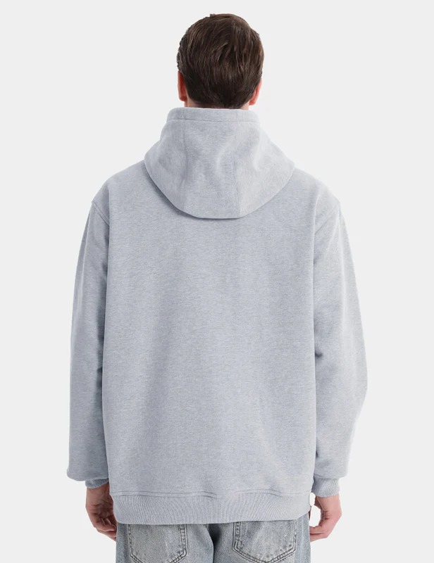 Unisex Heated Fleece Pullover Hoodie 1/4 Zip 7.4V, U40