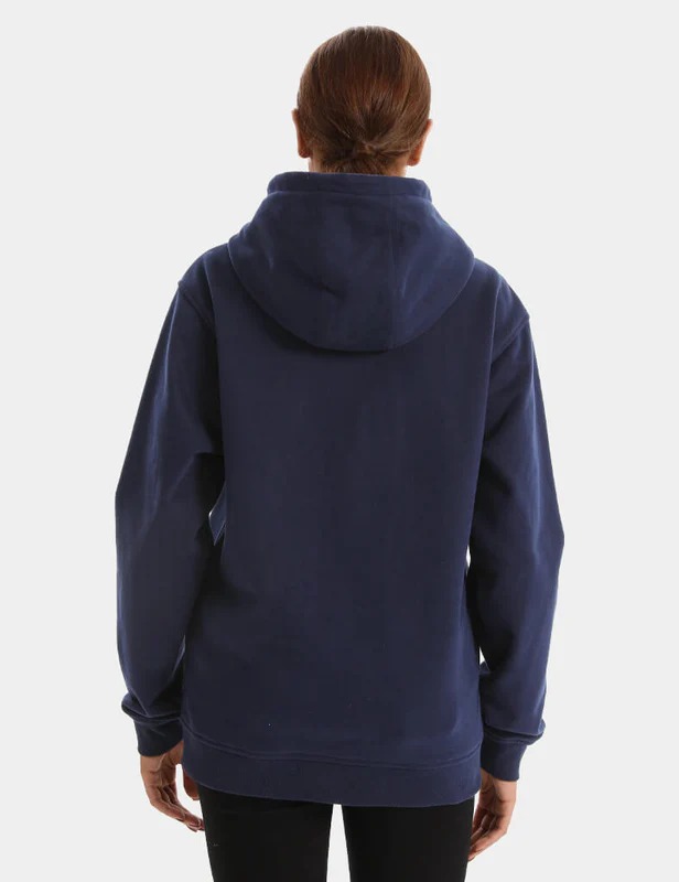 Unisex Heated Fleece Pullover Hoodie 1/4 Zip 7.4V, U40
