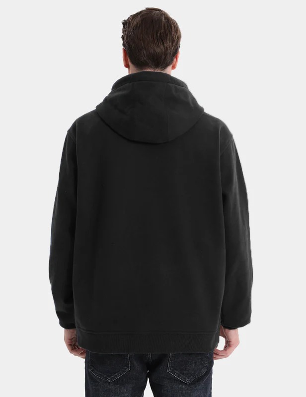 Unisex Heated Fleece Pullover Hoodie 1/4 Zip 7.4V, U40