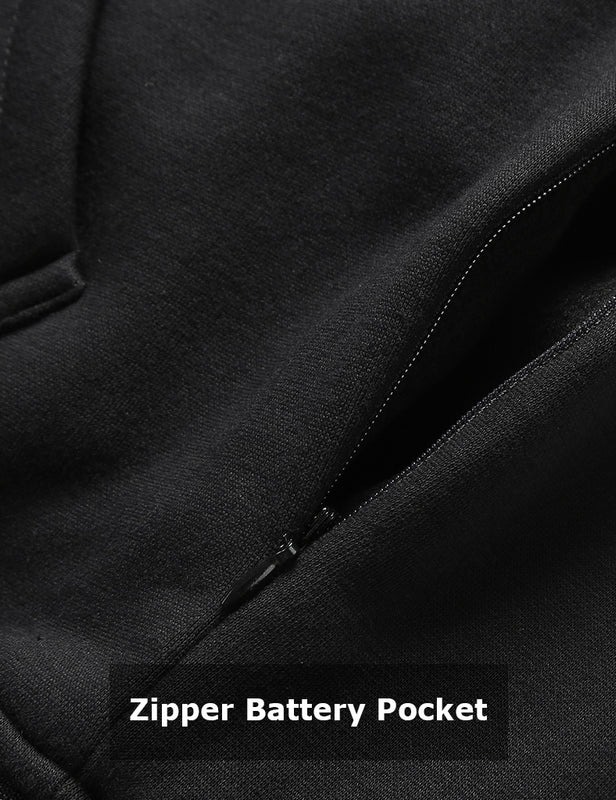 Pullover Heated Hoodie for Unisex with Heating Pockets 7.4V, U2139